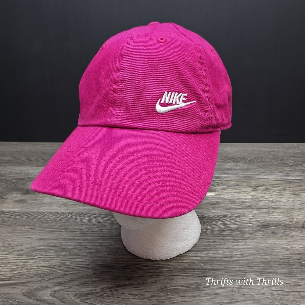 Women's Nike HERITAGE 86 - Futura Pink Hat - One Size Fits Most - Picture 2 of 15